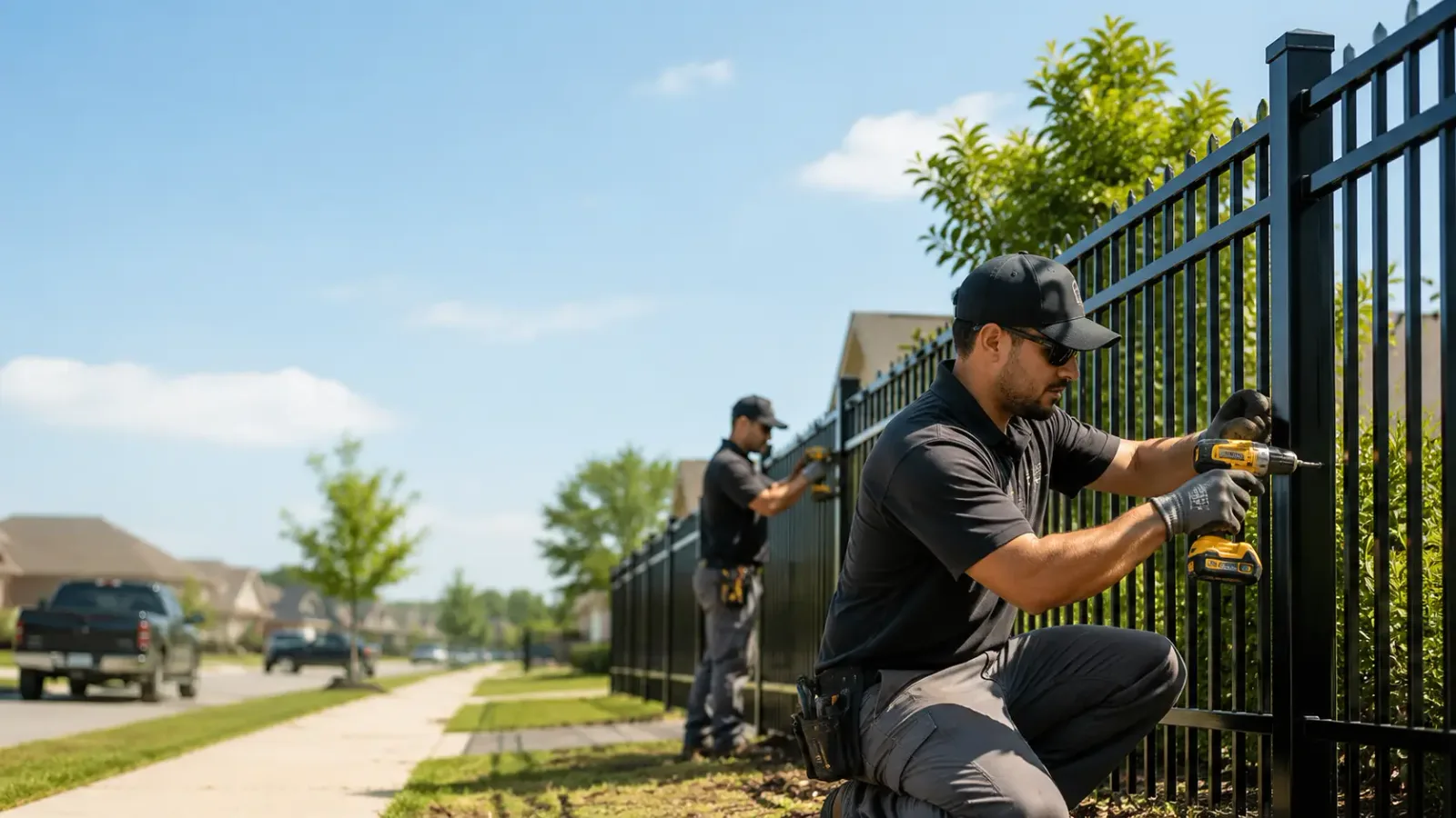 Metal Fence Installation in Canton, IL